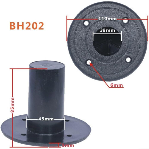 Compact Speaker Mount Stand Model B for Secure Speaker Placement in Various Situations 1