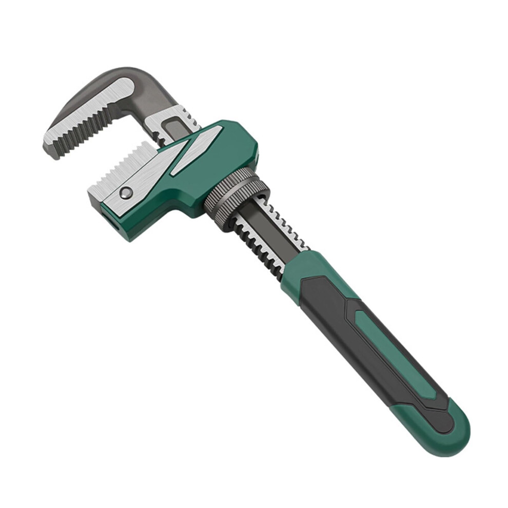 Heavy Duty Adjustable Pipe Wrench With Quick Adjust Mechanism And Ergonomic Grip For Home Repairs 9199774117814