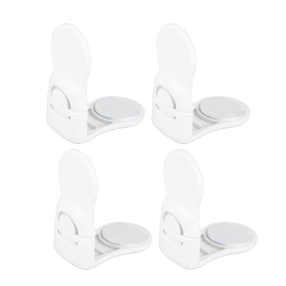 8 Pairs Child Safe Cabinet Lock Adhesive, Furniture Drawer Protect (ABS)