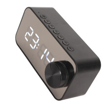 Altoparlante Bluetooth wireless 5.3, 1200mAh, Cancellazione del rumore, Radio FM, Nero