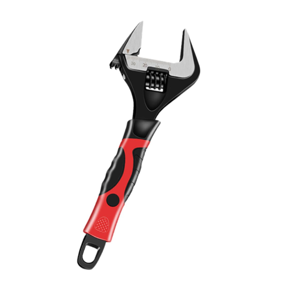 Adjustable Plumbing Wrench Compact Ergonomic Grip For Sink And Faucet Tight Spaces 9347817206579