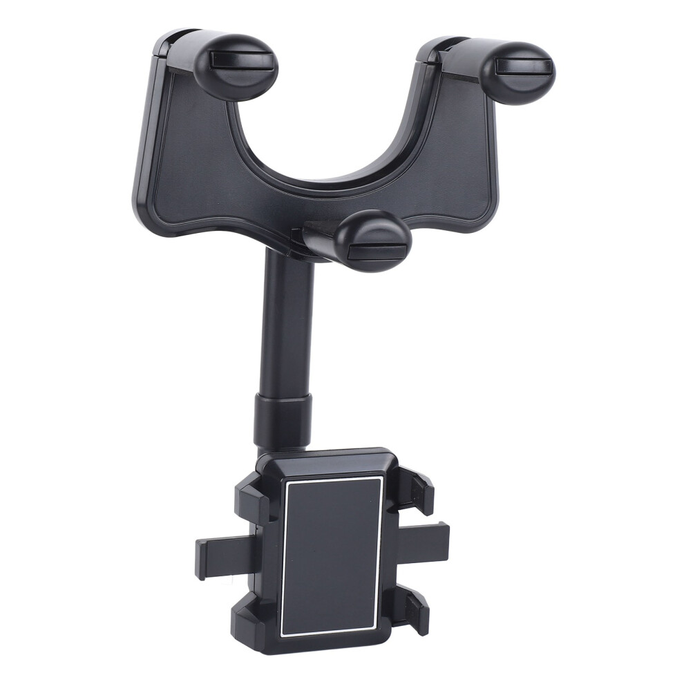 Car Navigation Support Bracket Abs Rearview Mirror Mount Cell Phone Holder 9331375410691
