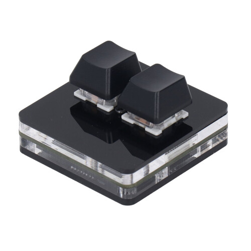 Méarchlár In-ríomhchláraithe, méarchlár USB beag, dlúth, soilsithe cúltaca, le roghanna saincheaptha soilsithe RGB, malartú te, méarchlár 2
