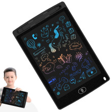 LCD Writing Tablet Kids, 8.5in Electronic Drawing Pad for Boys Girls Learning Drawing Writing, Reusable Gift Black