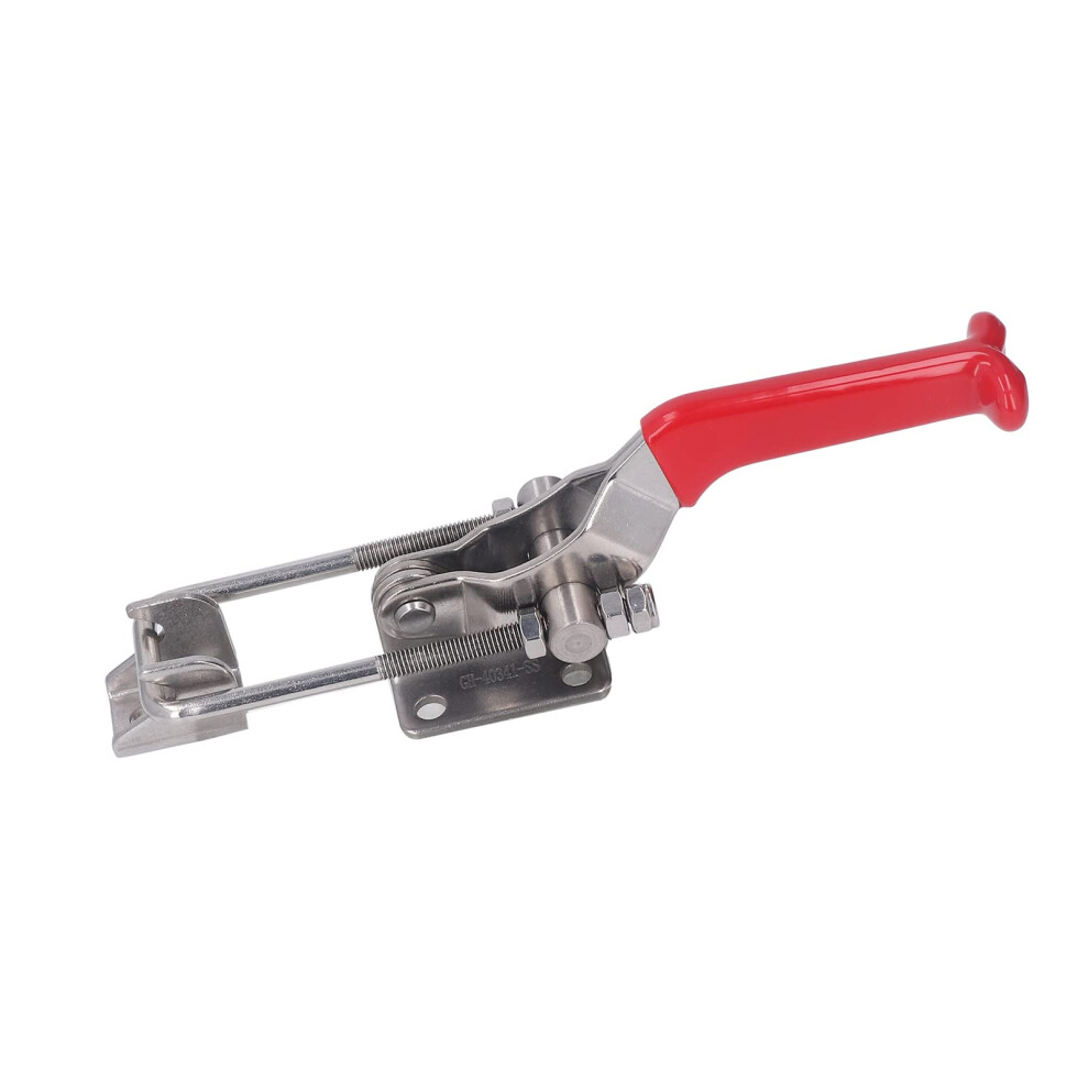 Fixture Clamp Stainless Steel Toggle Clamp 900Kg Clamping Force Adjustable Woodworking Latch Household Supplies 9382693892133
