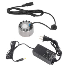 Brumisateur LED sécurisé 24 V pour fontaine et bassin, machine à brouillard avec lumières LED à couleurs changeantes, humidificateur d'air pour