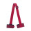 Skimate Snowboard Carrier, Adjustable Straps, Durable Bindings Red 1