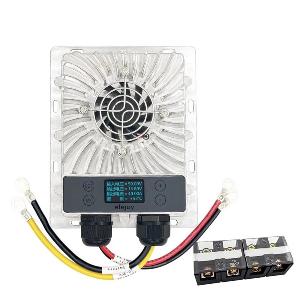 600W Mppt Solar Charge Controller 40A 1030V Adjustable Oled Display Smart Fan Photovoltaic 1Pcs Ref: 3717 9347817207941