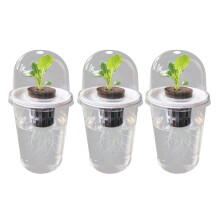 Huis Tuin Ronde Plantenbak Pot Kwekerij Container-3 sets