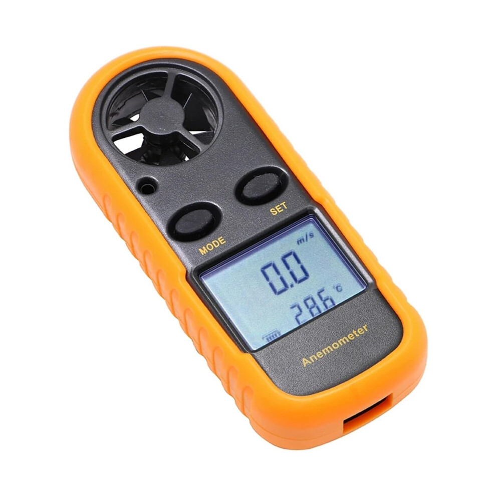 Handheld Anemometer, Wind Speed Meter Anemometer Anemometro 30M/S Temperature Tester 1045C Wind Meter Lcd Backlight Anemometer Ref: 7695 9347817208252
