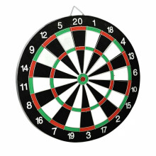 17Inch Double Sided Dart Board Game For Adults Or Kids Indoor Use