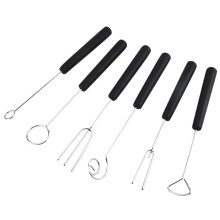 Stainless Steel Candy Dipping Tool For Party DIY, Chocolate Forks, Truffles, Fondue Decoration, Stirring Utensils