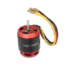3542 1850KV RC bürstenloser Motor für 1/10 Crawler, Rot & Schwarz