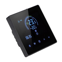 3A Smarter Thermostat LCD Touchscreen 5-60C Schwarz, 4,1x8,6cm