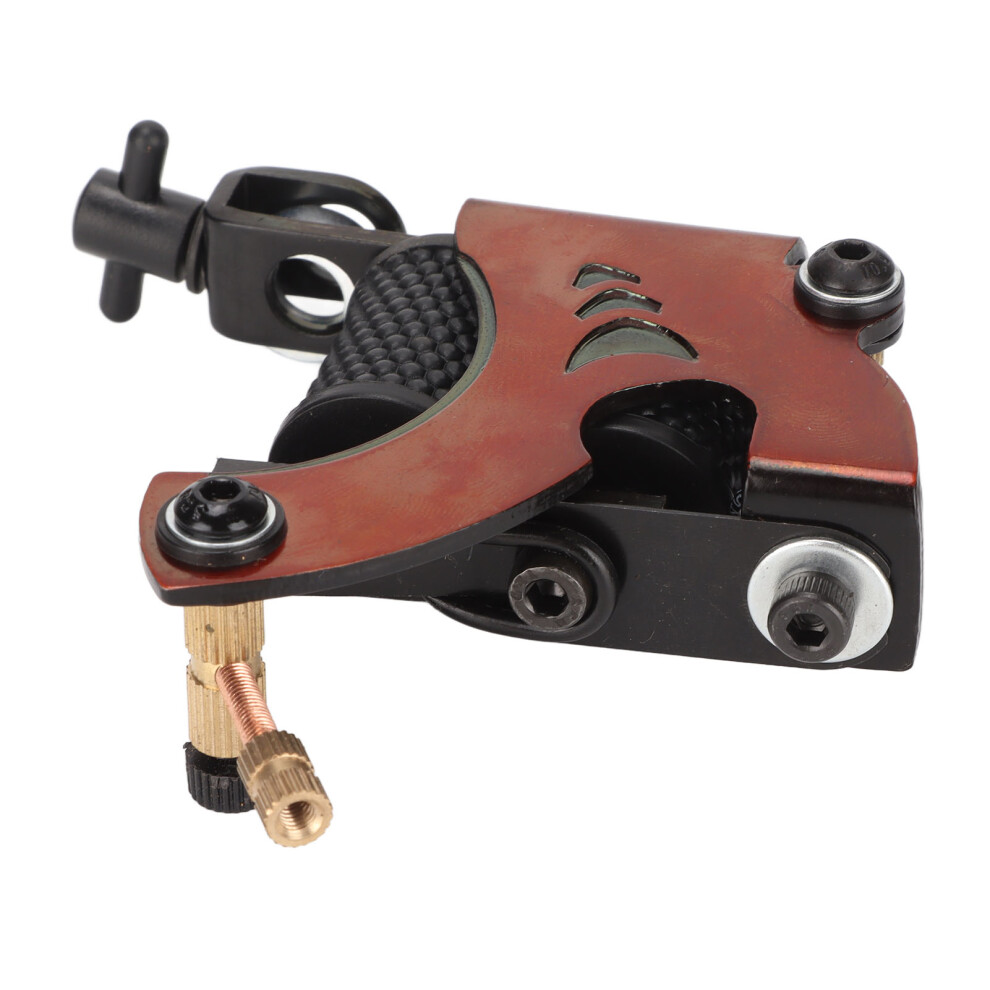 Black Professional Coil Tattoo Machine Liner Shader Traditional 10.0W 12.0V