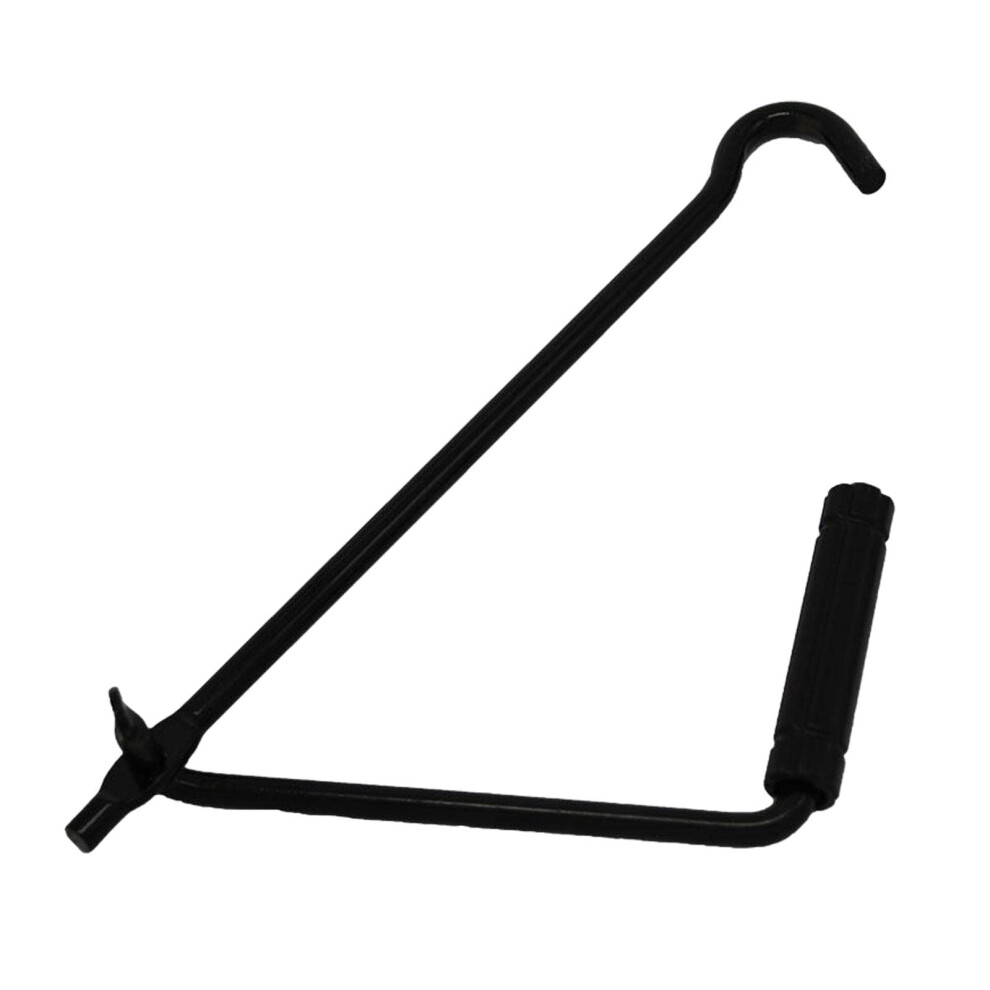 Car Truck Jack Handle Wrench Spanner Universal Tyre Changing Tool Steel 12Inch Allinone 9382693893680