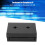 Custodia in alluminio per Raspberry Pi 4B 3,54"x2,36"x1,18" Nero 8