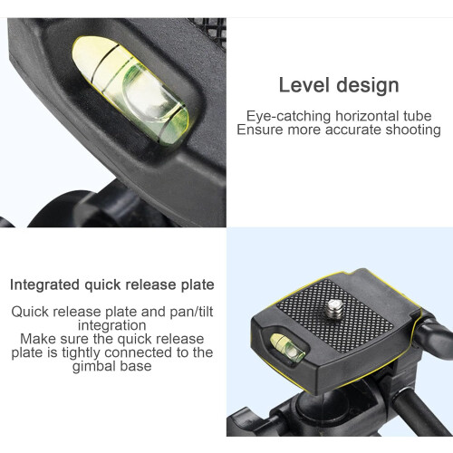 Portable and Flexible Tripod Bracket for Camera, Phone, with Drawstring Bag 2
