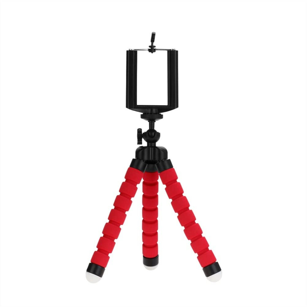 Tripod For Phone Camera Holder Clip Selfie Stand Remote Control Red 9347817209068