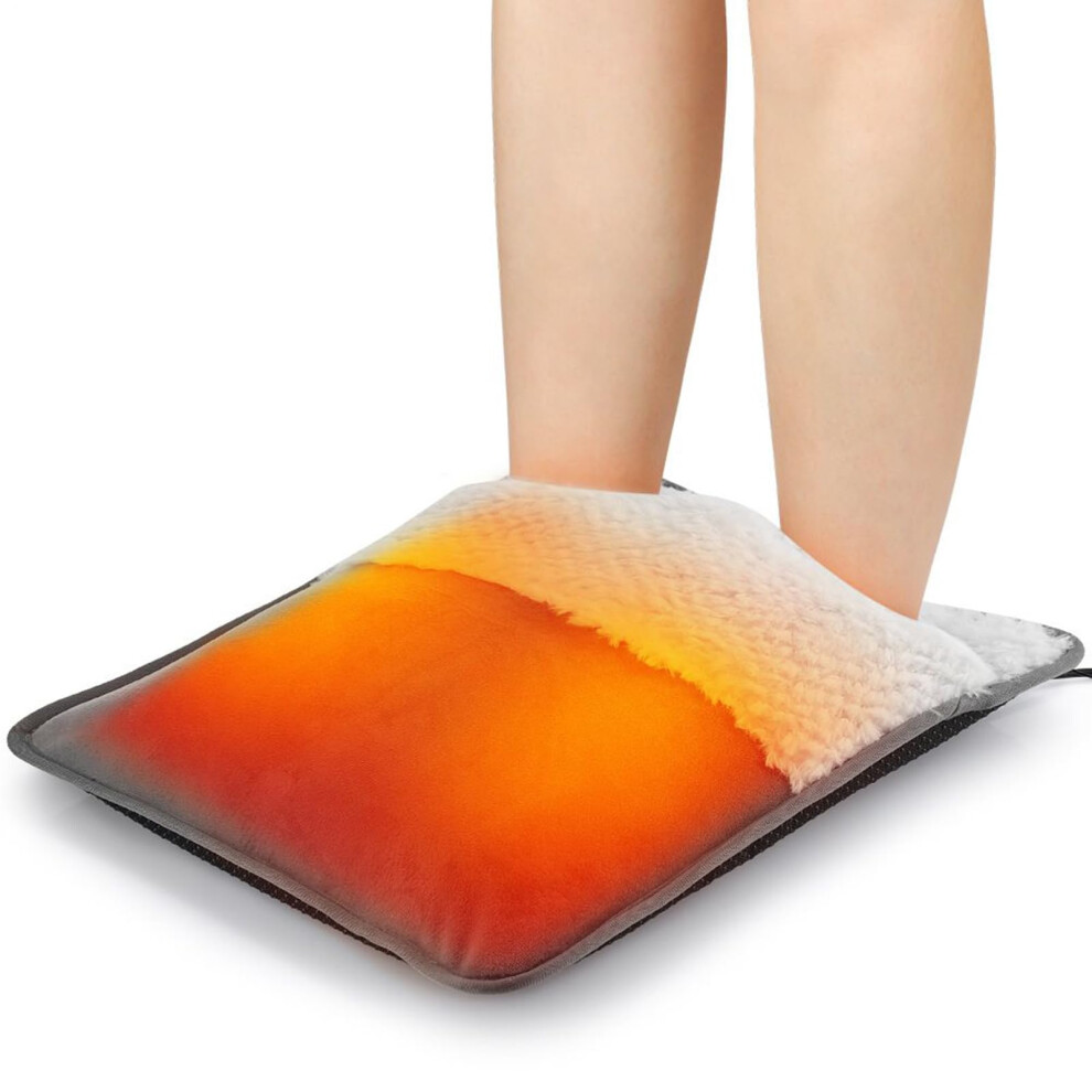 Feet Warmers USB Fast Heating Under Desk Foot Warmer, Constant Temperature Foot Mat For Winter Home Office Bedroom
