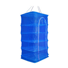 5 Layers Fish Mesh Hanging Drying Net for Vegetables, Herbs, and Fish - Foldable Food Dehydrator Rack