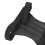 Schwarze PU-Leder-Schößchenarmprotektor, 22 cm x 8 cm, universell 8