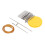 Mini Knitting Machine 10 Needles Yellow - Simple DIY Tool for Home Repairs 8