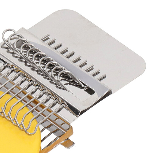 Mini Knitting Machine 10 Needles Yellow - Simple DIY Tool for Home Repairs 2