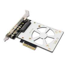 PH46 U2 PCIe X4 to U.2 Riser Card, Support U.2 NVME SSD Expansion, for Windows Series Ref: 5571