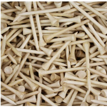 150P Golf Tees Wood Pack Of 150 Standard Size Natural Color