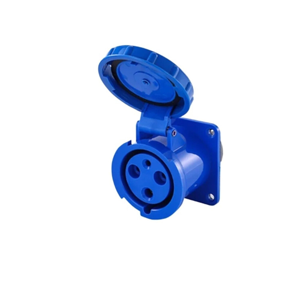 Industrial Power Plug Socket Ip67 Waterproof Dustproof 3P 4P 5Pin 63A 125A Panel Mounted 9426802690538