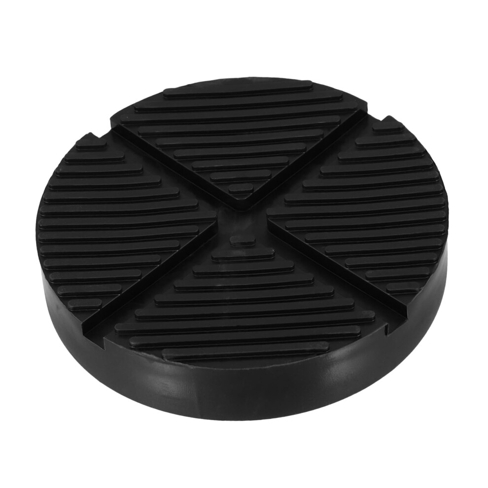 Car Jack Pad Adapter With Slotted Design For Pinch Weld Protection Nonslip Durable Rubber Black 9426802690613