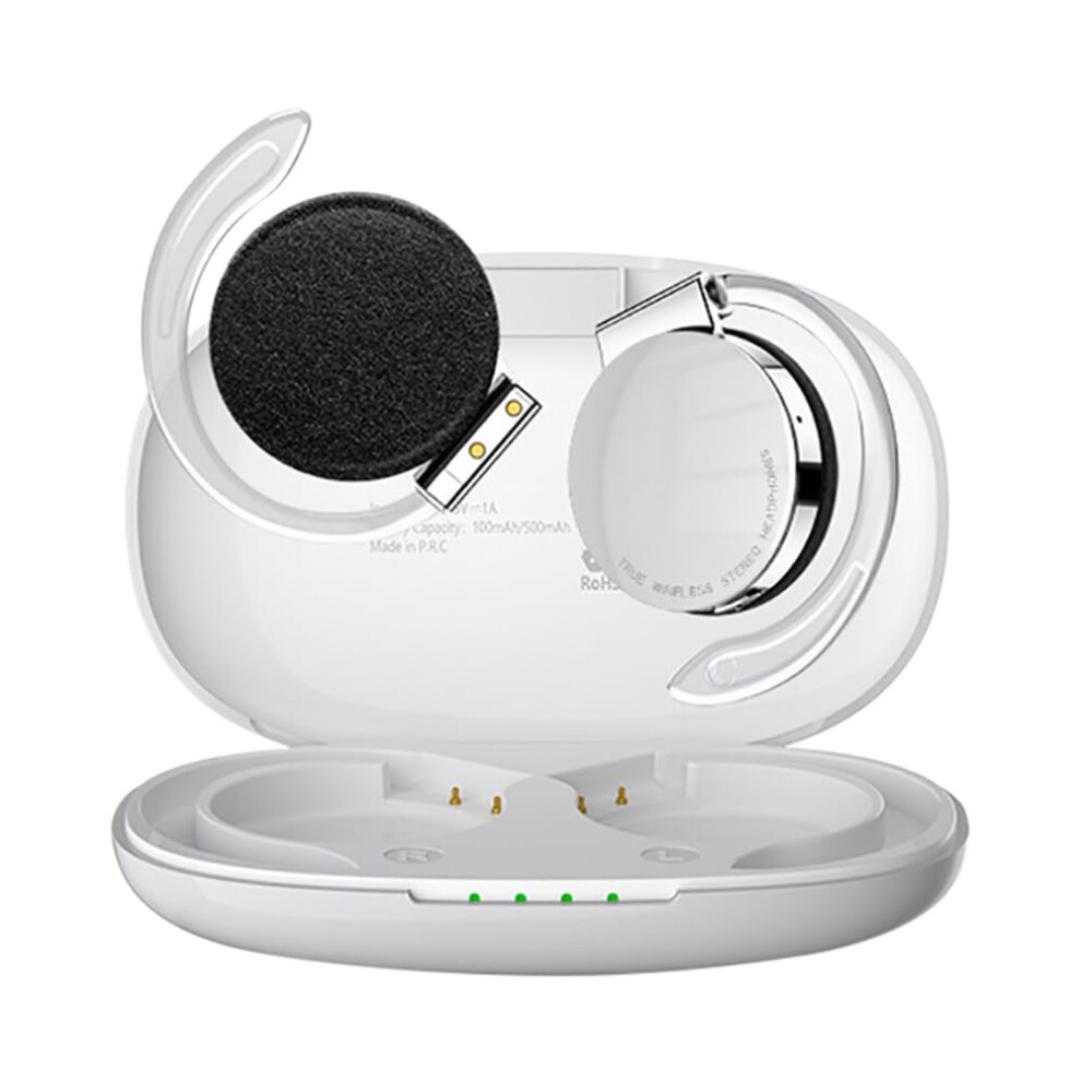 F2 Wireless Bluetooth Headset Noise Cancelling Talking Headset Stereo Music White 9426802690668
