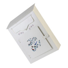 Sophisticated Large Capacity Motif Metal Mailbox Weather
