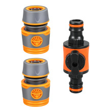 Ensemble d'accouplement de tuyau ABS TPR durable, 2 connecteurs