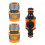 Ensemble d'accouplement de tuyau ABS TPR durable, 2 connecteurs 1