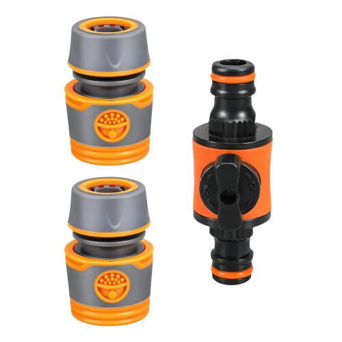Ensemble d'accouplement de tuyau ABS TPR durable, 2 connecteurs