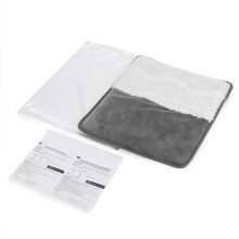 Heated Foot Warmer USB Plug Warmer Foot Heating Pad Soft Plush Mat For Home Office Dorm Apartment Bedroom Living Room