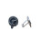 MacRae Clan Crest Pewter T-Bar Cufflinks 1