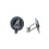 MacNeil Clan Crest Pewter T-Bar Cufflinks 1