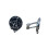 Fletcher Clan Crest Pewter T-Bar Cufflinks 1