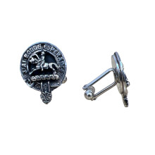 Craig Clan Crest Pewter T-Bar Cufflinks