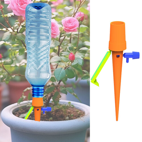 Pack Of 10 Automatic Flows Control Adjustable Watering-Green 2