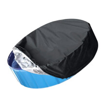 Bloc de couverture de piscine de Spa rond de 182CM,-Noir