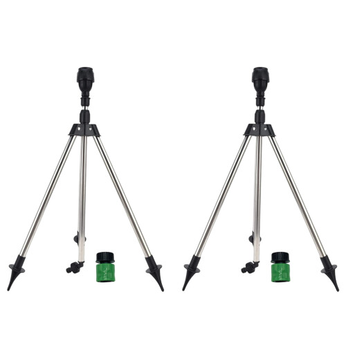 2Pcs Rotierende Bewässerung Bewässerung Sprinkler Teleskop