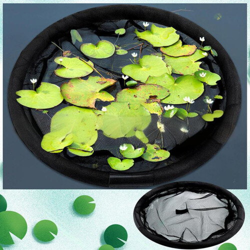 Reusable Polyester Pond Net Round Floating Flora Island-80cm 1