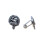 Farquharson Clan Crest Pewter T-Bar Cufflinks 1