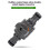 Garden Hose Quick Connector Repair Coupling Water Valved-2 5