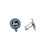 Scott Clan Crest Pewter T-Bar Cufflinks 1