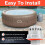 Universal Spa Top Filter Replacement Debris Screen Filter with 3